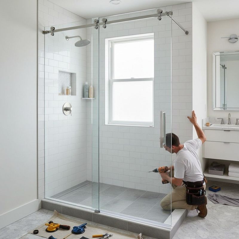 Shower Door Installation in Denver County, CO