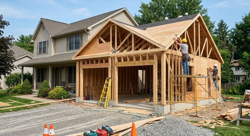 Wood Garage Installation in North Charleston, SC