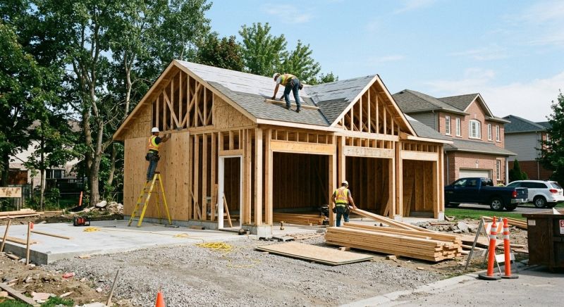 Attached Garage Construction in North Charleston, SC