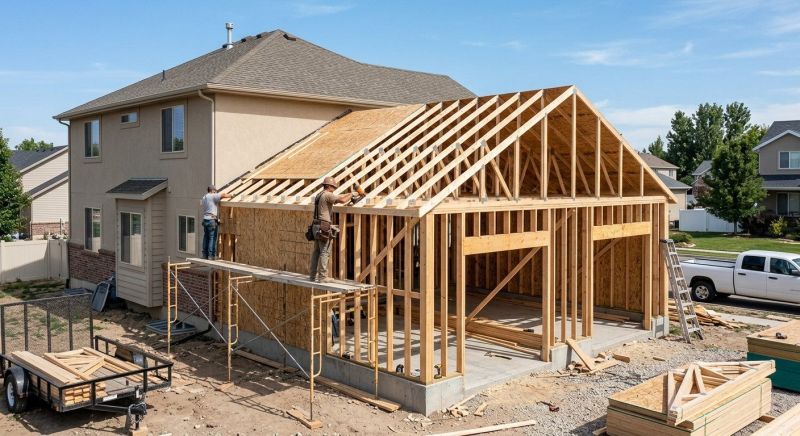 Detached Garage Construction in Pearland, TX