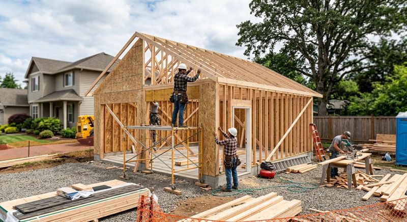 Detached Garage Construction in South Houston, TX