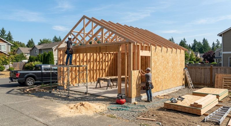 Garage Construction in Houston, TX