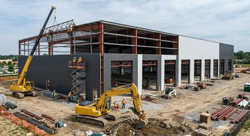 Industrial Garage Construction in Charleston, SC