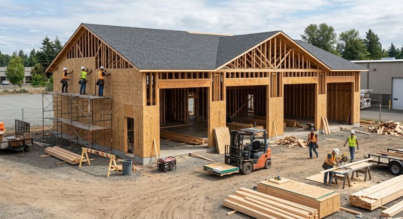 Industrial Garage Construction in Las Vegas, NV