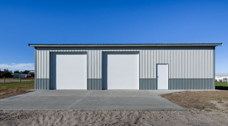 Two Story Garage Construction in Katy, TX
